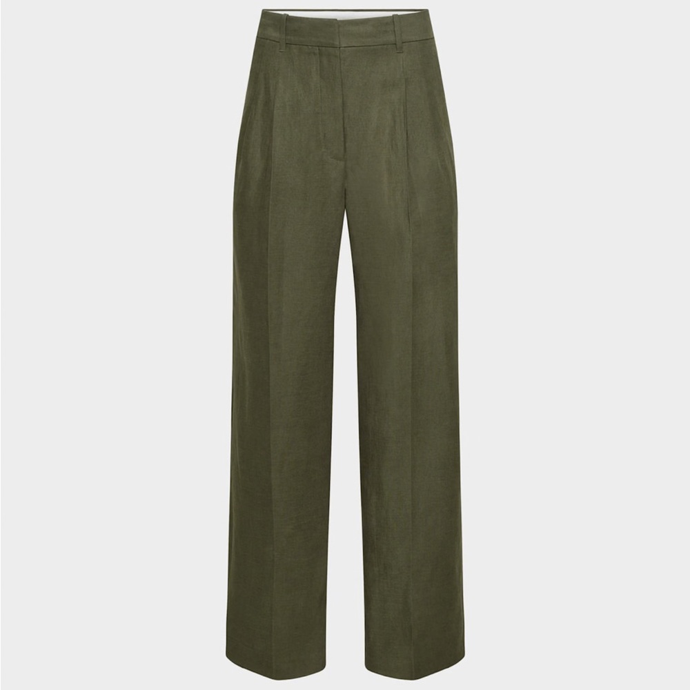 Aritzia Wilfred effortless pants - linen
